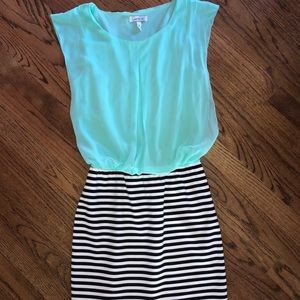 Fitted blouse like dress